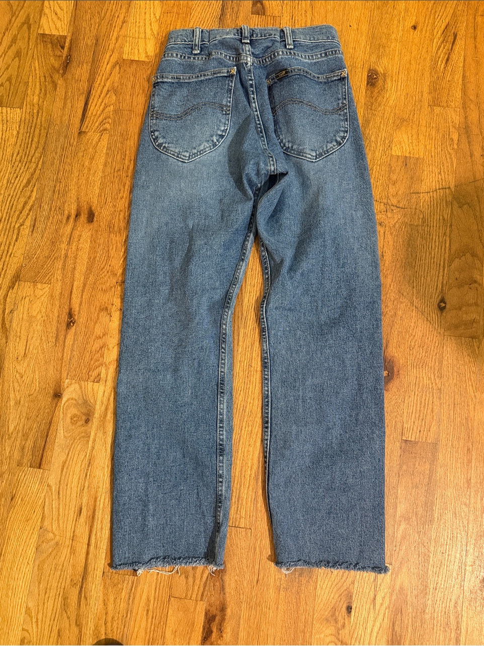 Nwot Proche Upcycled Front Pleat Denim Jeans--Size 1 --See Chart — image 4 of 7